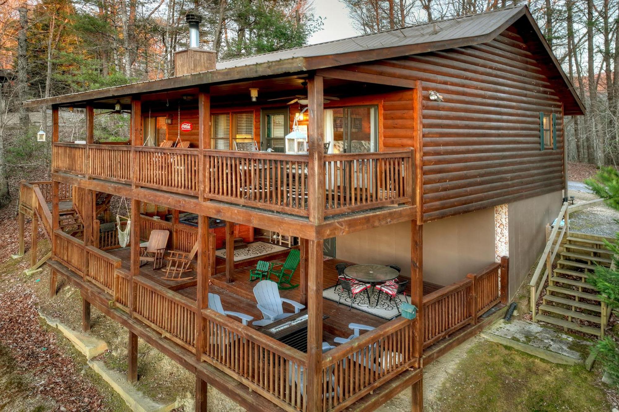 Villa Talking Leaves Hot Tub Firepit And Comfy King Beds Ellijay Esterno foto